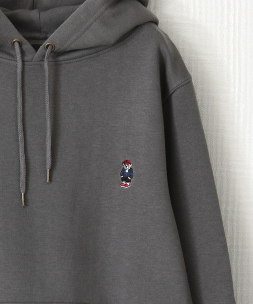 ZIP FIVE(ジップファイブ)の「【ZIP FIVE】 アソート 長袖 スウェット パーカー 無地 / アニマル / ロゴ 刺繍 / 猫(パーカー・レディース・アイボリー系/グレー系/ダークグリーン系/カーキ系/ブルー系/ネイビー系/ベージュ系/ブラウン系/アイボリー系1/グレー系1/ダークグリーン系1/カーキ系1/ブルー系1/ネイビー系1/ベージュ系1/ブラウン系1/アイボリー系2/グレー系2/グリーン系2/ダークグリーン系2/カーキ系2/ブルー系2/パープル系2/ベージュ系2/ブラウン系2/ネイビー系2/ホワイト/ブラック/ダークグリーン/ベージュ/ネイビー/ブラウン/カーキ/オートミール/杢グレー/チャコール/ホワイト系/ホワイト系その他/グレー系その他/ブラック系/ホワイト系1/ホワイト系その他2/グレー系その他2/ブラック系1/ホワイト系2/ホワイト系3/グレー系その他3/ブラック系2/ブラック系3/ロイヤルブルー/ベージュ系3/ブラック系4/グレー系3/ホワイト系5/アイボリー系3/ホワイト系4/ダークグリーン系3/グレー系4/ネイビー系3/ブルー系5/ブルー系4/ブルー系3・MEDIUM/LARGE/X-LARGE)」の17枚目の写真