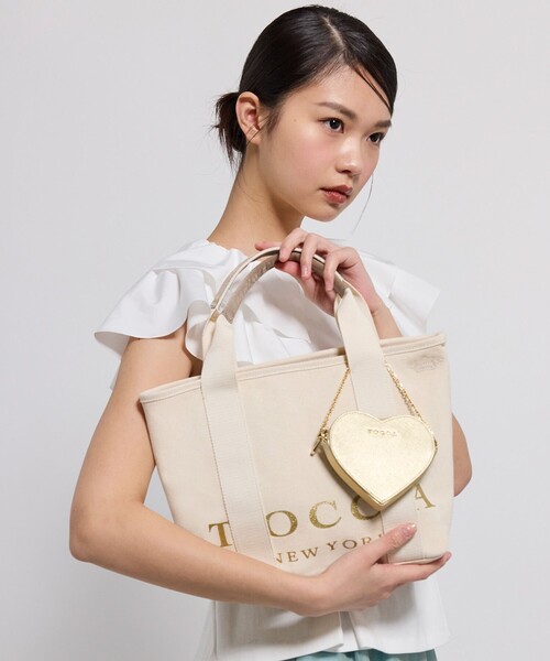 TOCCA｜トッカのトートバッグ（ゴールド/金色系・無地）通販 - ZOZOTOWN