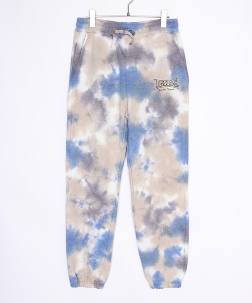 LONSDALE（ロンズデール）の「LONSDALE タイダイ柄 スウェットパンツ（スウェットパンツ・メンズ・ベージュ/チャコール・LL/M/L）」の6枚目の写真