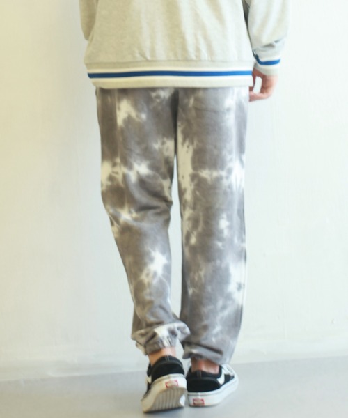 LONSDALE（ロンズデール）の「LONSDALE タイダイ柄 スウェットパンツ（スウェットパンツ・メンズ・ベージュ/チャコール・LL/M/L）」の9枚目の写真