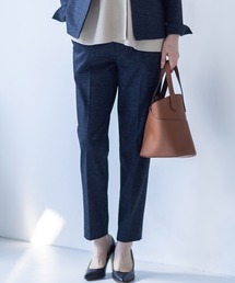 A/C DESIGN BY ALPHA CUBIC（エーシーデザインバイアルファキュービック）の「【アルファブリック】ストレッチテーパードパンツ【セットアップ対応】（スラックス）」