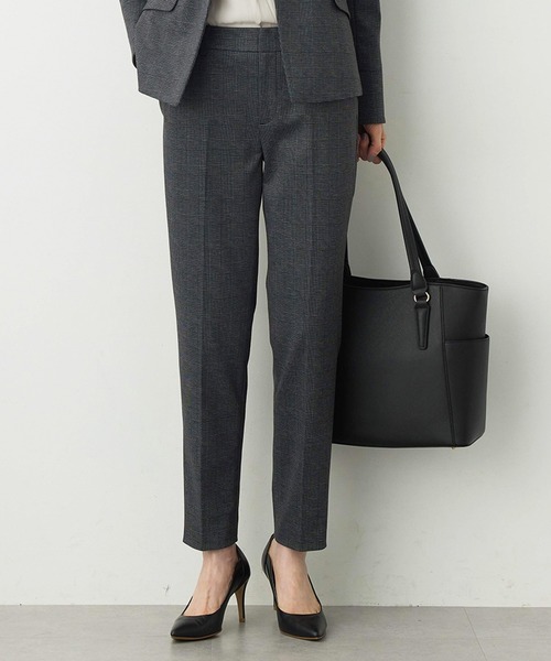 アルファブリック】ストレッチテーパードパンツ【セットアップ対応