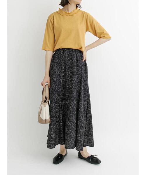 Samansa Mos2 blue(サマンサモスモスブルー)の「合皮ヨコナガ2WAYトート(ハンドバッグ・レディース・ブラック/グレー/キナリ・フリ-)」の10枚目の写真