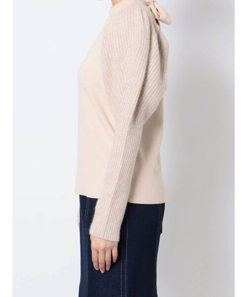 LAGUNAMOON（ラグナムーン）の「ラクーンボリュームスリーブニットプルオーバー（ニット/セーター・レディース・アイボリー/チャコールグレー/ラベンダー・FREE）」の18枚目の写真