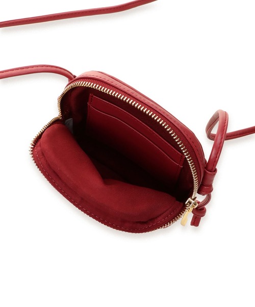 Samantha Thavasa Petit Choice(サマンサタバサ プチチョイス)の「ゴールドコインモチーフ ミニショルダーバッグ(ハンドバッグ・レディース・ブラック/グレイッシュベージュ/ネイビー/レッド・FREE)」の16枚目の写真