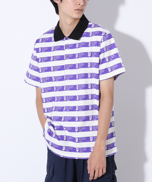 【セール】【HUF / ハフ】 CARTWRIGHT PRINTED SHIRT：ポロシャツ（ポロシャツ）｜HUF（ハフ）