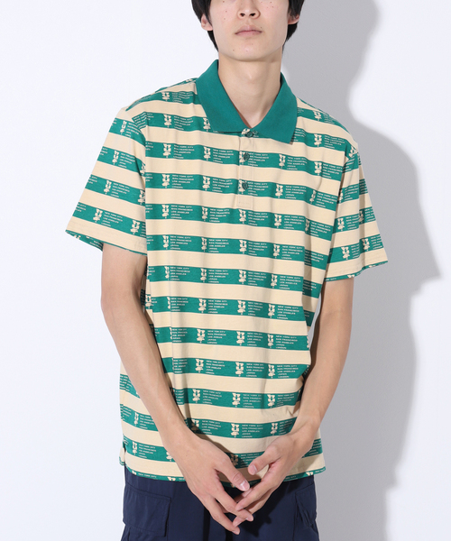 【セール】【HUF / ハフ】 CARTWRIGHT PRINTED SHIRT：ポロシャツ（ポロシャツ）｜HUF（ハフ）