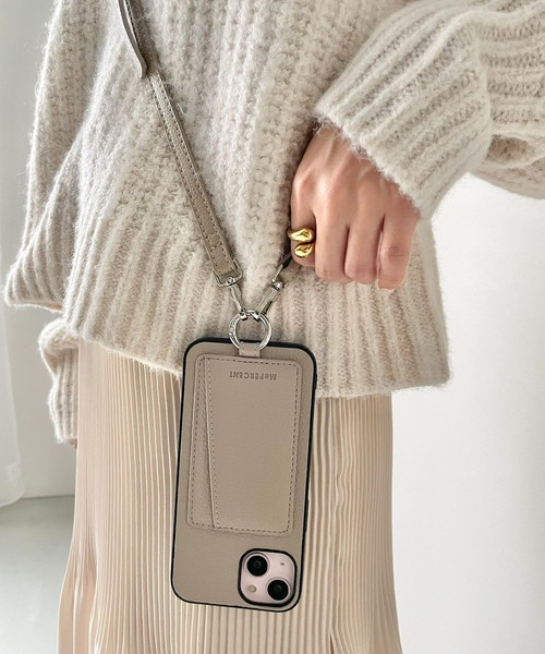 ベージュ レザー風 iPhoneケース キーホルダー付き Amazon.co.jp: ZENIX DESIGN TECH iPhone14 Pro Max 用 ケース
