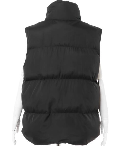 INGNI（イング）の「エコダウンベスト（ベスト・レディース・ブラック/アイボリー/カーキ・M）」の4枚目の写真