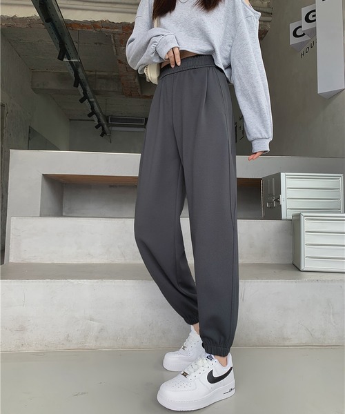 MAISON DE THERESE(メゾン ド テレーズ)の「スポーツパンツ(その他パンツ・レディース・グレー/ブラック/アイボリー・M/L)」の1枚目の写真