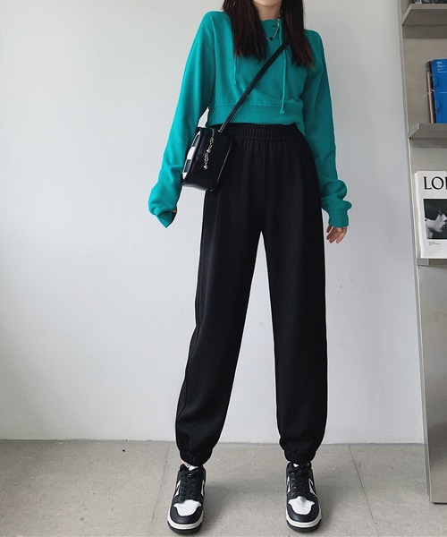 MAISON DE THERESE(メゾン ド テレーズ)の「スポーツパンツ(その他パンツ・レディース・グレー/ブラック/アイボリー・M/L)」の4枚目の写真