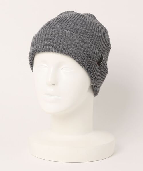 BRIXTON（ブリクストン）の「【BRIXTON/ブリクストン】HEIST BEANIE（ニットキャップ/ビーニー・メンズ・ヘザーグレー/ベージュ/ブラウン/ブラック/オレンジ/ライトグレー/その他7/その他1/その他2/その他3/その他4/その他5/その他6・FREE）」の4枚目の写真