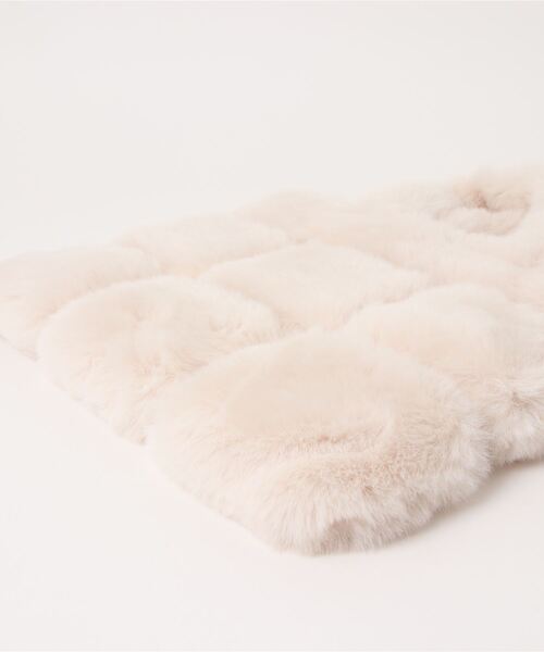 ottilie（オティーリエ）の「【 ottilie / オティーリエ 】 エコファーハンドバッグ（ハンドバッグ・レディース・オフホワイト/ブラウン・FREE）」の6枚目の写真