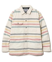 HOUSTON/ヒューストン UK BORDER VIYELLA COVERALL