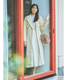 Te chichi | 【貴島明日香コラボ】ビーバーベルテッドチェスターコート(チェスターコート)