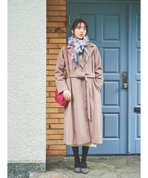 Te chichi | 【貴島明日香コラボ】ビーバーベルテッドチェスターコート(チェスターコート)