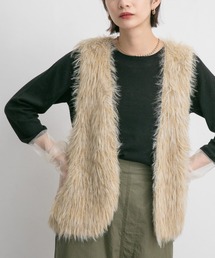 KBF | ファーニットベスト(ベスト)