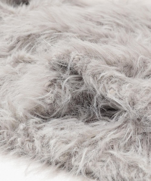 KBF（ケイビーエフ）の「ファーニットベスト（ベスト・レディース・ベージュ/グレー・ONE）」の21枚目の写真