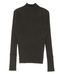 LAGUNAMOON | チェックリブニットプルオーバー(ニット/セーター)