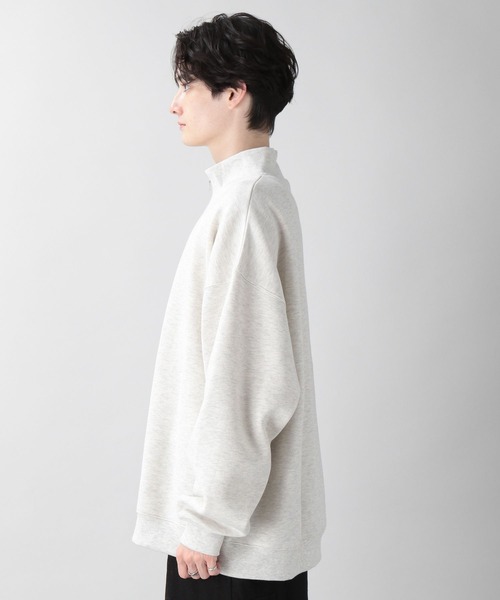 RAGEBLUE（レイジブルー）の「裏起毛スウェット/ワンポイント刺繍ハーフジップクルー（スウェット・メンズ・レッド/ホワイト/ブルー/ブラック・MEDIUM/LARGE）」の17枚目の写真