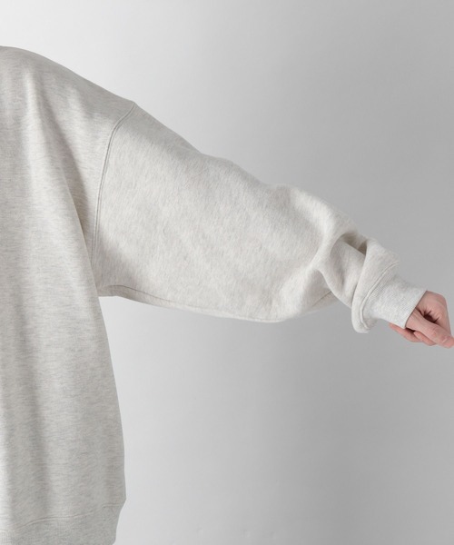 RAGEBLUE（レイジブルー）の「裏起毛スウェット/ワンポイント刺繍ハーフジップクルー（スウェット・メンズ・レッド/ホワイト/ブルー/ブラック・MEDIUM/LARGE）」の20枚目の写真