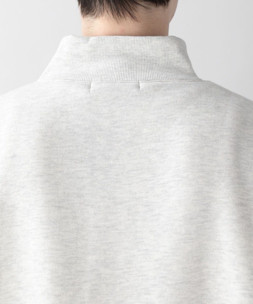 RAGEBLUE（レイジブルー）の「裏起毛スウェット/ワンポイント刺繍ハーフジップクルー（スウェット・メンズ・レッド/ホワイト/ブルー/ブラック・MEDIUM/LARGE）」の22枚目の写真