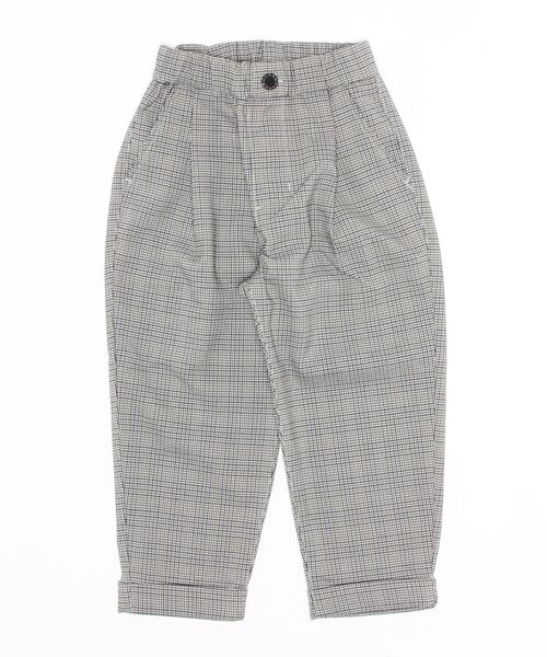 HAKKA KIDS（ハッカキッズ）の「アンクル丈テーパードパンツ（スラックス・キッズ・グレー/ネイビー/チャコール・120cm/100cm/110cm/130cm）」の4枚目の写真