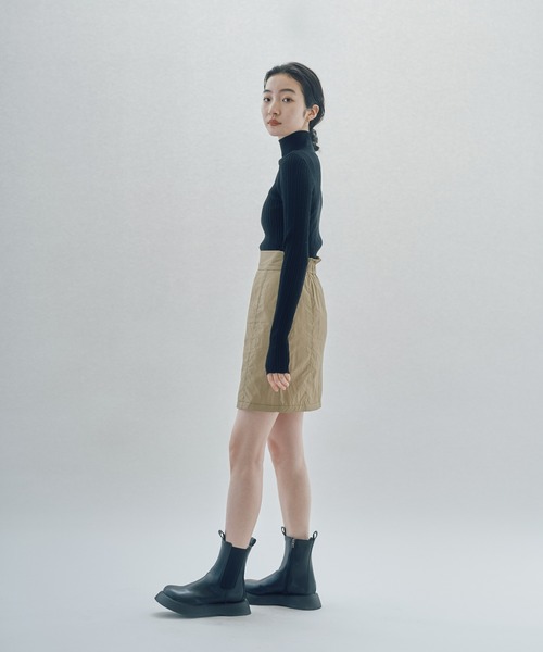 INSIIS(インシス)の「ランダムリブハイネックニット(ニット/セーター・レディース・ブラック/ブルー/グリーン・フリー)」の14枚目の写真