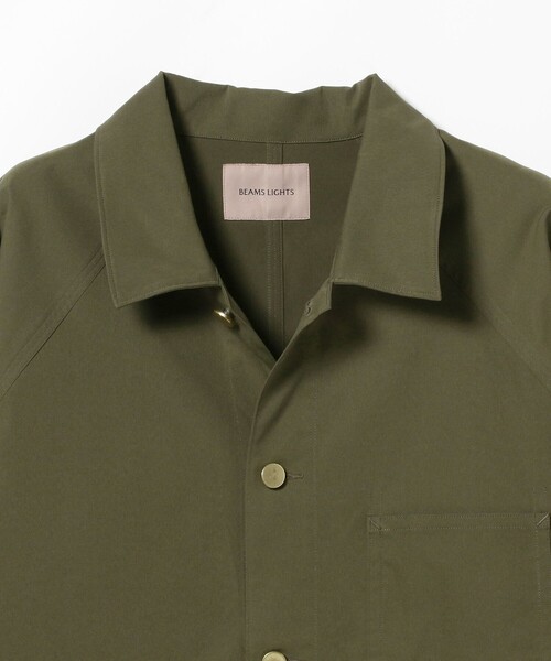 BEAMS LIGHTS（ビームスライツ）の「BEAMS LIGHTS / ツイル カバーオール（カバーオール・メンズ・ネイビー/オリーブ・SMALL/MEDIUM/LARGE）」の4枚目の写真