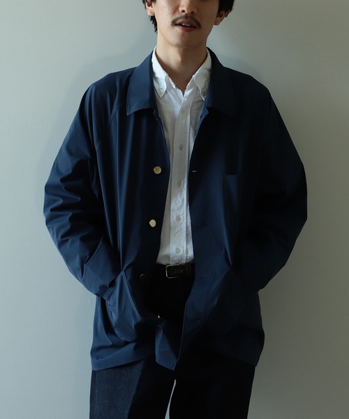 BEAMS LIGHTS（ビームスライツ）の「BEAMS LIGHTS / ツイル カバーオール（カバーオール・メンズ・ネイビー/オリーブ・SMALL/MEDIUM/LARGE）」の12枚目の写真