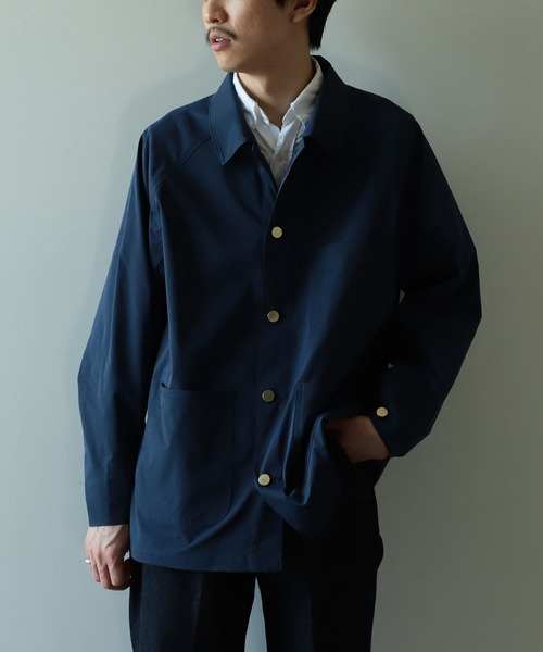 BEAMS LIGHTS（ビームスライツ）の「BEAMS LIGHTS / ツイル カバーオール（カバーオール・メンズ・ネイビー/オリーブ・SMALL/MEDIUM/LARGE）」の14枚目の写真