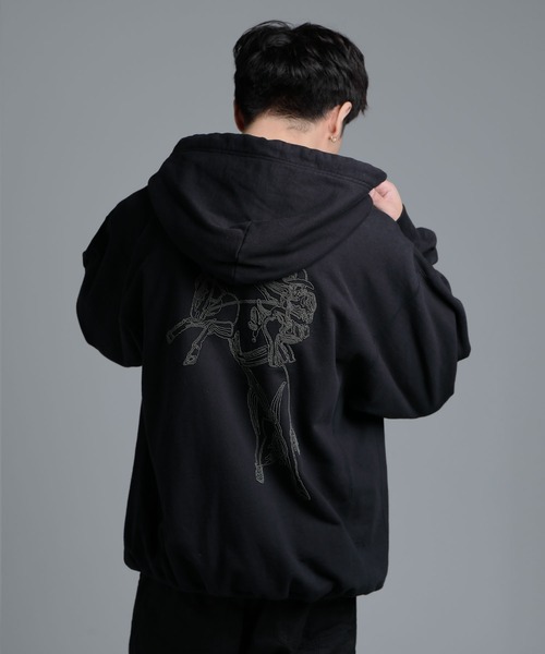 【ROUGH AND RUGGED】 ①セットアップ②パーカー③黒ハット3点 RR1003HP ラフライドZIPパーカーハードパッドセット | ラフ＆ロード