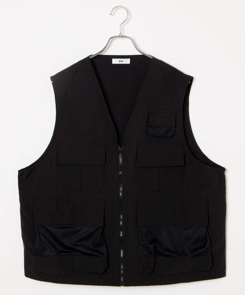 WEGO(ウィゴー)の「WEGO/ユーティリティーベスト(ベスト・メンズ・ブラック・FREE)」の8枚目の写真