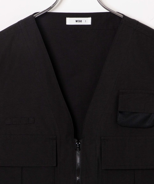 WEGO(ウィゴー)の「WEGO/ユーティリティーベスト(ベスト・メンズ・ブラック・FREE)」の13枚目の写真
