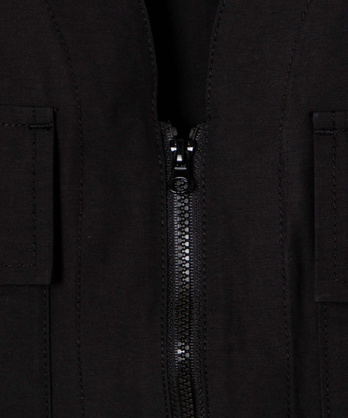 WEGO(ウィゴー)の「WEGO/ユーティリティーベスト(ベスト・メンズ・ブラック・FREE)」の9枚目の写真