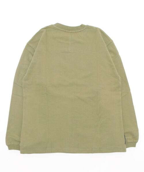 Grand PARK（グランドパーク）の「ミニ裏毛ポケット付きスウェット（スウェット・メンズ・カーキ/ベージュ/ホワイト/チャコールグレー・X-LARGE/MEDIUM/LARGE）」の5枚目の写真