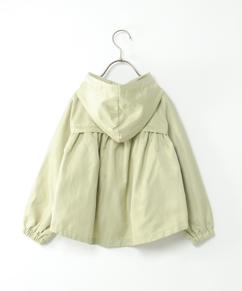 ikka（イッカ）の「サテンフレアマウンテンパーカー（120~160cm）（マウンテンパーカー・キッズ・グリーン/ピンク系その他・120/130/140/150/160）」の12枚目の写真
