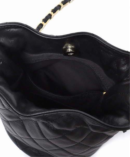 AULENTTI（オウレンティ）の「《追加》【AULENTTI/オウレンティ】チェーン巾着バッグ（ショルダーバッグ・レディース・ブラック・FREE）」の19枚目の写真