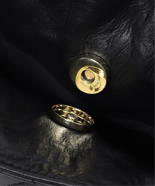 AULENTTI（オウレンティ）の「《追加》【AULENTTI/オウレンティ】チェーン巾着バッグ（ショルダーバッグ・レディース・ブラック・FREE）」の20枚目の写真