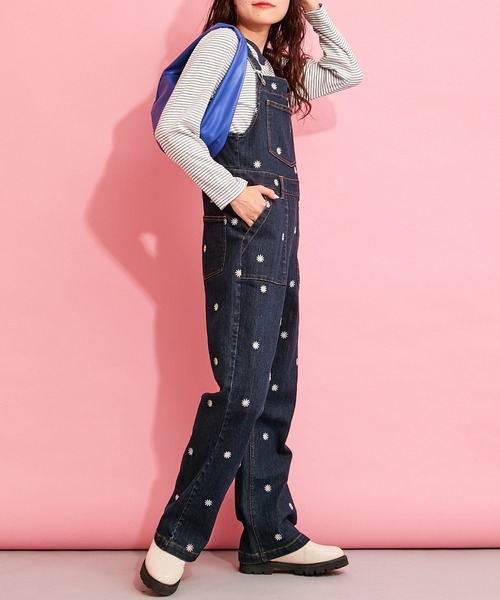 CIAOPANIC TYPY(チャオパニックティピー)の「【HELLO.SANFRANCISCO】TEE付メロウティアードワンピース(ワンピース・レディース・ブルー/オレンジ・ONE SIZE)」の16枚目の写真