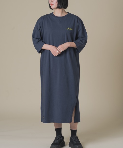 PENDLETON(ペンドルトン)の「【 PENDLETON / ペンドルトン 】 5分丈 バックプリントワンピース BACKPRINTONEPIECE 32752106 MNY(ワンピース・レディース・ブラック/ネイビー/ライトグリーン・FREE)」の8枚目の写真