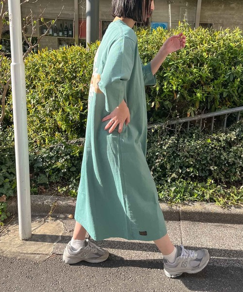 PENDLETON(ペンドルトン)の「【 PENDLETON / ペンドルトン 】 5分丈 バックプリントワンピース BACKPRINTONEPIECE 32752106 MNY(ワンピース・レディース・ブラック/ネイビー/ライトグリーン・FREE)」の22枚目の写真