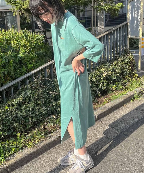 PENDLETON(ペンドルトン)の「【 PENDLETON / ペンドルトン 】 5分丈 バックプリントワンピース BACKPRINTONEPIECE 32752106 MNY(ワンピース・レディース・ブラック/ネイビー/ライトグリーン・FREE)」の21枚目の写真