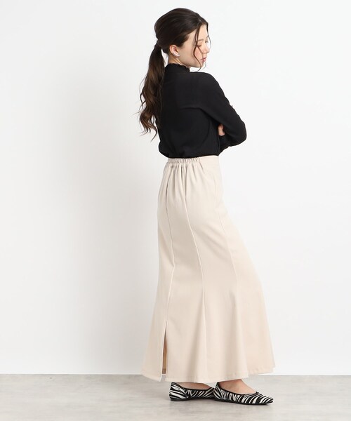 Cutie Blonde（キューティーブロンド）の「◆伸縮性ありで着やすい！ メローインナー（Tシャツ/カットソー・レディース・ホワイト系/ブラック/ライトグリーン・01/02/03）」の15枚目の写真