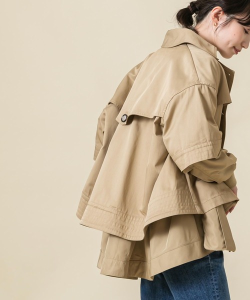 Risley（リズレー）の「レイヤードセットショートトレンチコート