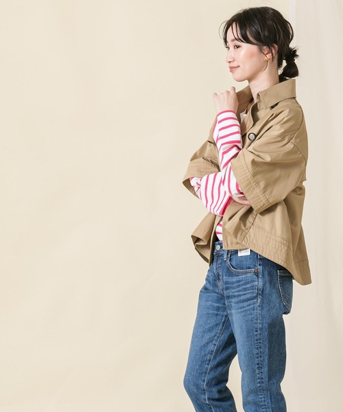 Risley（リズレー）の「レイヤードセットショートトレンチコート