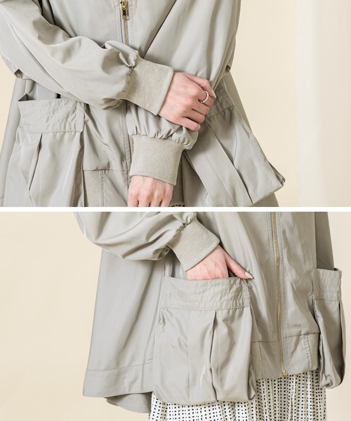 Risley（リズレー）の「レイヤードセットショートトレンチコート