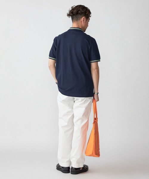 Fred Perry M2 ネイビーXピンク フレッドペリー ポロシャツ FRED PERRY ポロシャツ The Fred Perry Shirt - M2