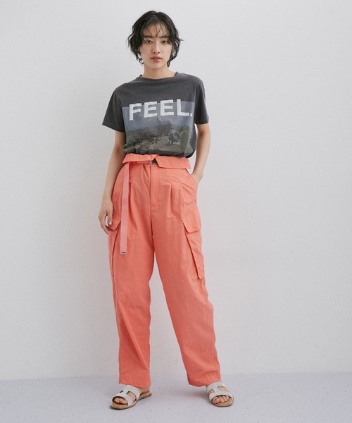 ADAM ET ROPE'（アダムエロペ）の「【定番人気】Iストラップラインストーンサンダル（サンダル・レディース・ベージュ/ブラック/シルバー・37/36/38）」の7枚目の写真