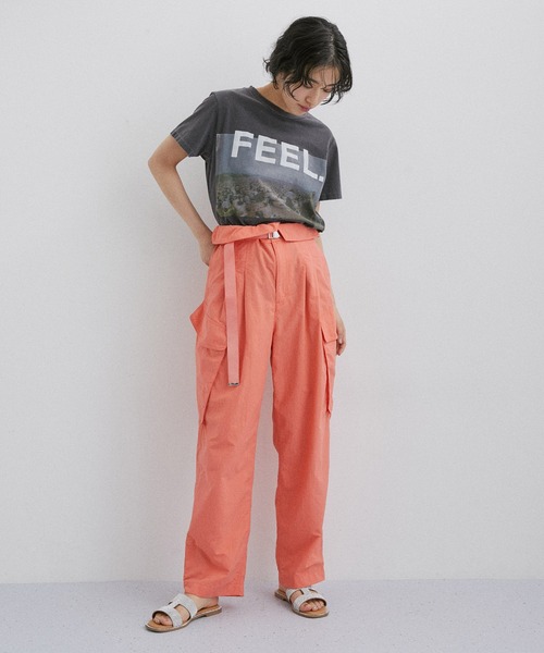 ADAM ET ROPE'（アダムエロペ）の「【定番人気】Iストラップラインストーンサンダル（サンダル・レディース・ベージュ/ブラック/シルバー・37/36/38）」の5枚目の写真